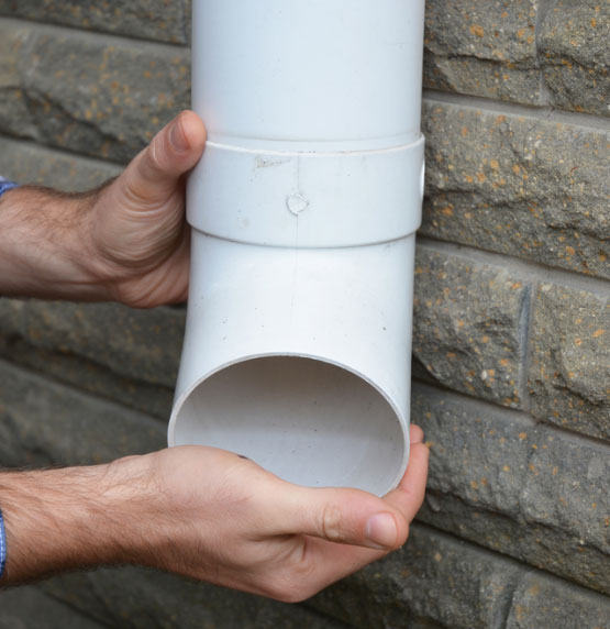 Blocked Downpipe Gutter Pipe Cleaning Melbourne